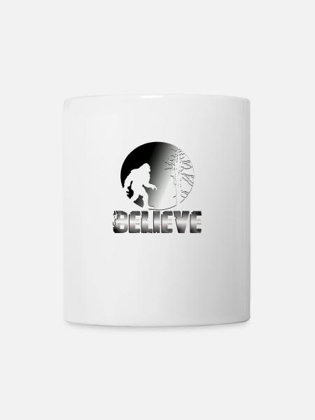 Believe in Bigfoot - Coffee/Tea Mug - white