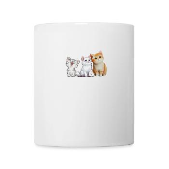 Cat Lovers / Cat Love / Cat Shirt - Coffee/Tea Mug - white - Front