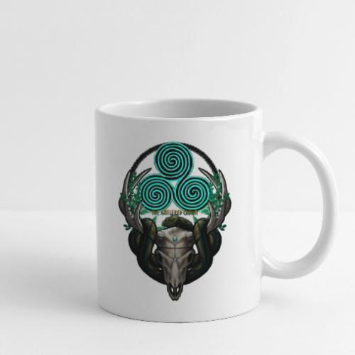 The Antlered Crown (Color Text) - Coffee/Tea Mug