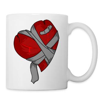 Broken Heart - Coffee/Tea Mug - white - Right