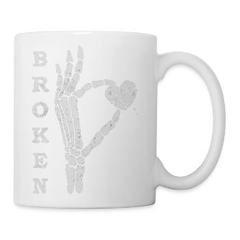 Broken Heart - Coffee/Tea Mug - white - Right