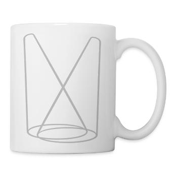 lamp stage 2 spotlight - Coffee/Tea Mug - white - Right