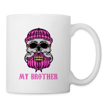 my brother - Coffee/Tea Mug - white - Right