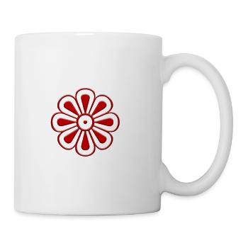 Mono Sorts small a - Coffee/Tea Mug - white - Right