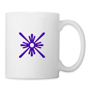 Mono Sorts small g - Coffee/Tea Mug - white - Right