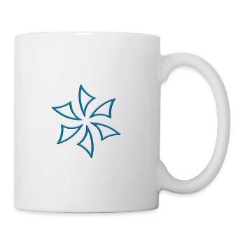 Mono Sorts small j - Coffee/Tea Mug - white - Right