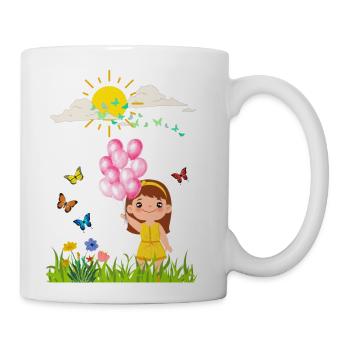 A Little Girl - Coffee/Tea Mug - white - Right