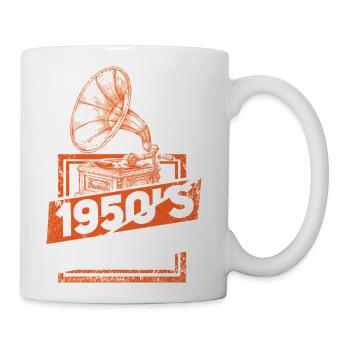 1950s Sock Hop - Coffee/Tea Mug - white - Right