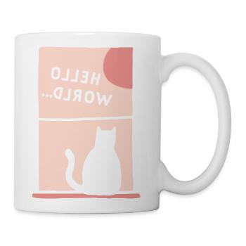 Hello World - Coffee/Tea Mug - white - Right
