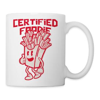 Certified Foodie - Coffee/Tea Mug - white - Right
