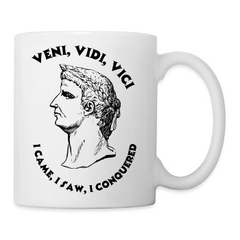 Legacy of Julius Caesar - Coffee/Tea Mug - white - Right
