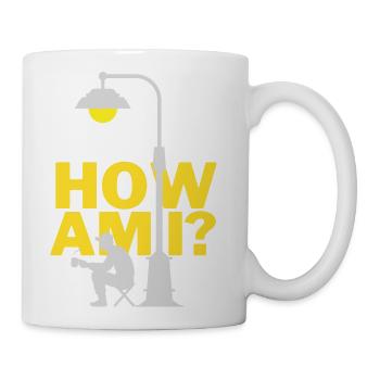 TIRED - Coffee/Tea Mug - white - Right