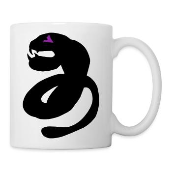 Ethereal Night Sky Constellation Design - Coffee/Tea Mug - white - Right