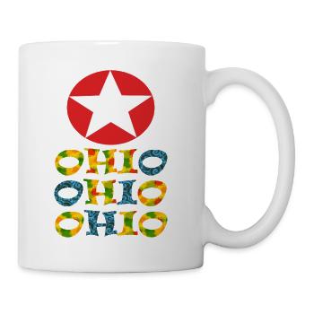 Ohio Art Style: Local Creativity & Cultural Flair - Coffee/Tea Mug - white - Right