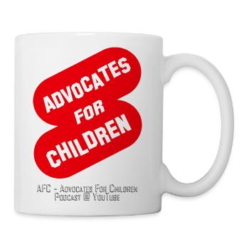 AFC Red Flash Sign - Coffee/Tea Mug - white - Right