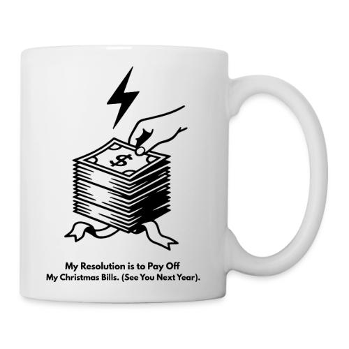 Christmas Bills T-Shirt - Coffee/Tea Mug