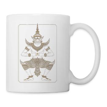 Golden Dancer Guardian - Coffee/Tea Mug - white - Right