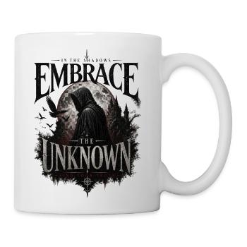 Embrace the Unknown: In Shadows - Coffee/Tea Mug - white - Right