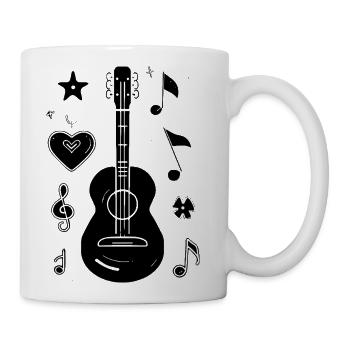 Hawaii Music - Coffee/Tea Mug - white - Right