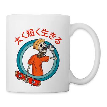 Coffee Skater - Coffee/Tea Mug - white - Right