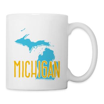 Michigan T I d Like To Think Michigan Misses Me - Coffee/Tea Mug - white - Right