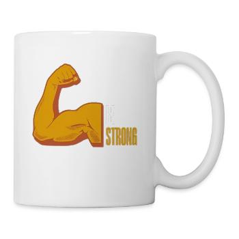 BE STRONG - Coffee/Tea Mug - white - Right