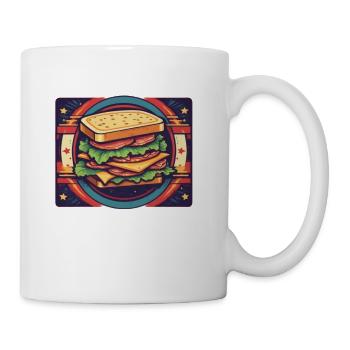 Ultimate Bacon Sandwich - Coffee/Tea Mug - white - Right