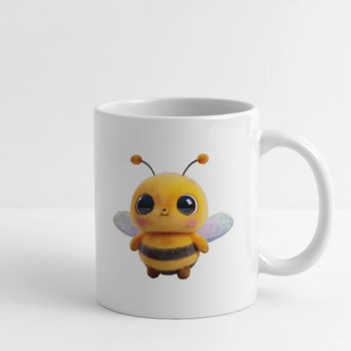 Sweet Cartoon Baby Bee with Innocent Eyes - Coffee/Tea Mug