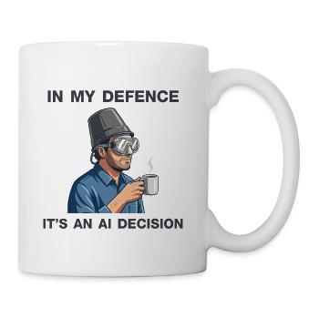 Blame The AI - Coffee/Tea Mug - white - Right