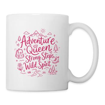 Adventure Queen Wild Spirit - Coffee/Tea Mug - white - Right