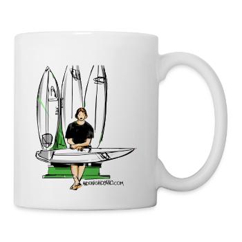 John John Florence Quiver - Coffee/Tea Mug - white - Right