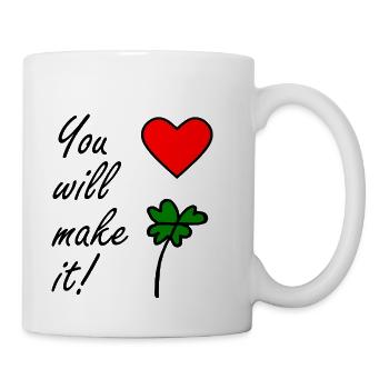 You will make it - Coffee/Tea Mug - white - Right