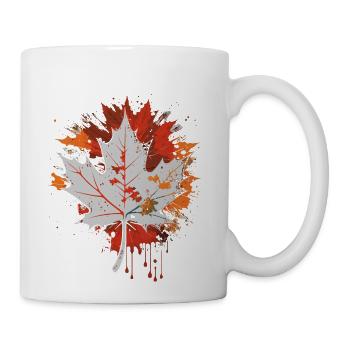 Maple Leaf - Coffee/Tea Mug - white - Right