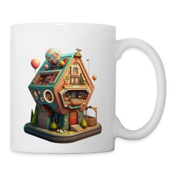 Pinball House - Coffee/Tea Mug - white - Right