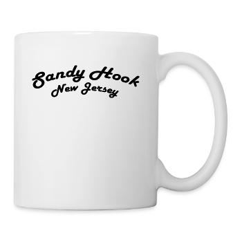 Sandy Hook NJ - Coffee/Tea Mug - white - Right