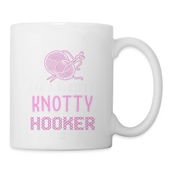 I m A Knotty Knotty Hooker - Coffee/Tea Mug - white - Right