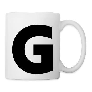 G - Coffee/Tea Mug - white - Right