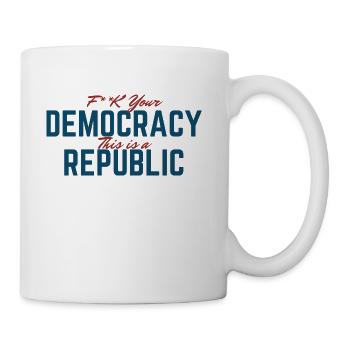 FK Democracy - Coffee/Tea Mug - white - Right