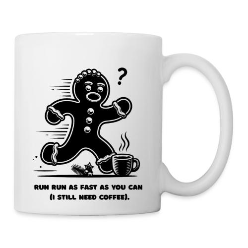 Gingerbread Man T-Shirt - Coffee/Tea Mug