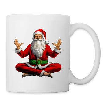 Yogis Christmas - Coffee/Tea Mug - white - Right