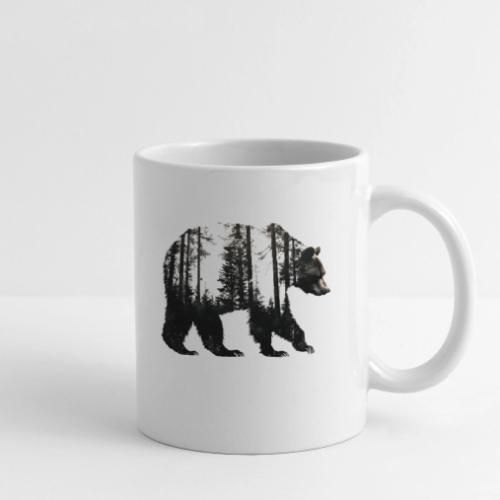 Evergreen Bear Silhouette - Coffee/Tea Mug