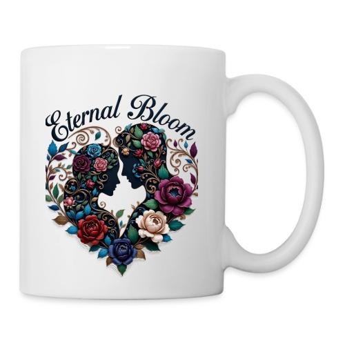 Eternal Bloom Embrace T-Shirt - Coffee/Tea Mug