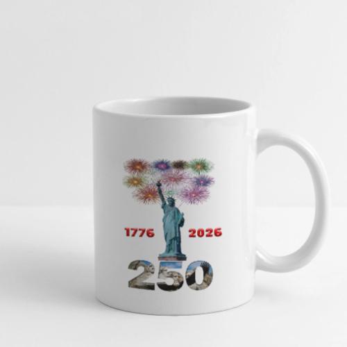 1776 - 2026 | 250 Years USA | Fireworks - Coffee/Tea Mug