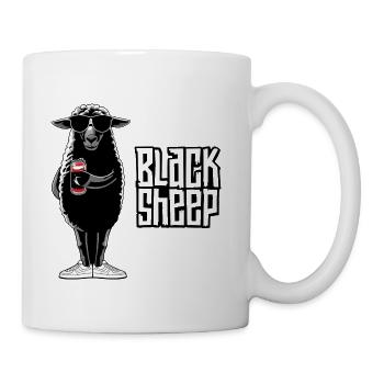 Black Sheep Graffiti Streetwear Sheep - Coffee/Tea Mug - white - Right