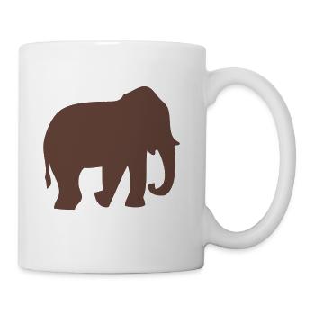 elephant - Coffee/Tea Mug - white - Right