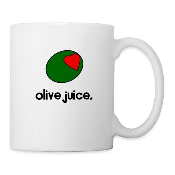Olive Juice - Coffee/Tea Mug - white - Right