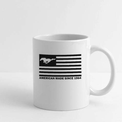 Mustang Flag black - Coffee/Tea Mug