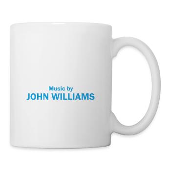 Music by John Williams - Coffee/Tea Mug - white - Right