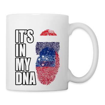 Thai And Samoan Vintage Heritage DNA Flag - Coffee/Tea Mug - white - Right