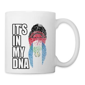 Malawian And Guatemalan Mix Heritage DNA Flag - Coffee/Tea Mug - white - Right